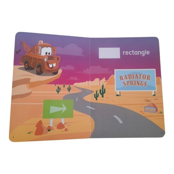 Leapfrog Tag Junior Cars Shapes All Around Book - Picture 2 of 2